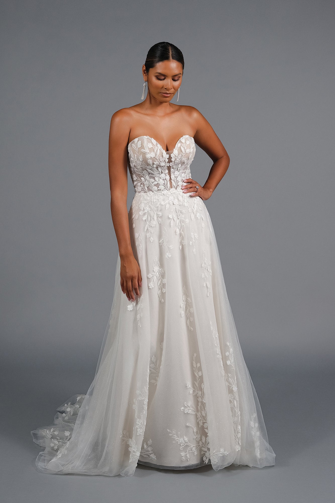 vestido de novia elhanovias 55168 justin alexander