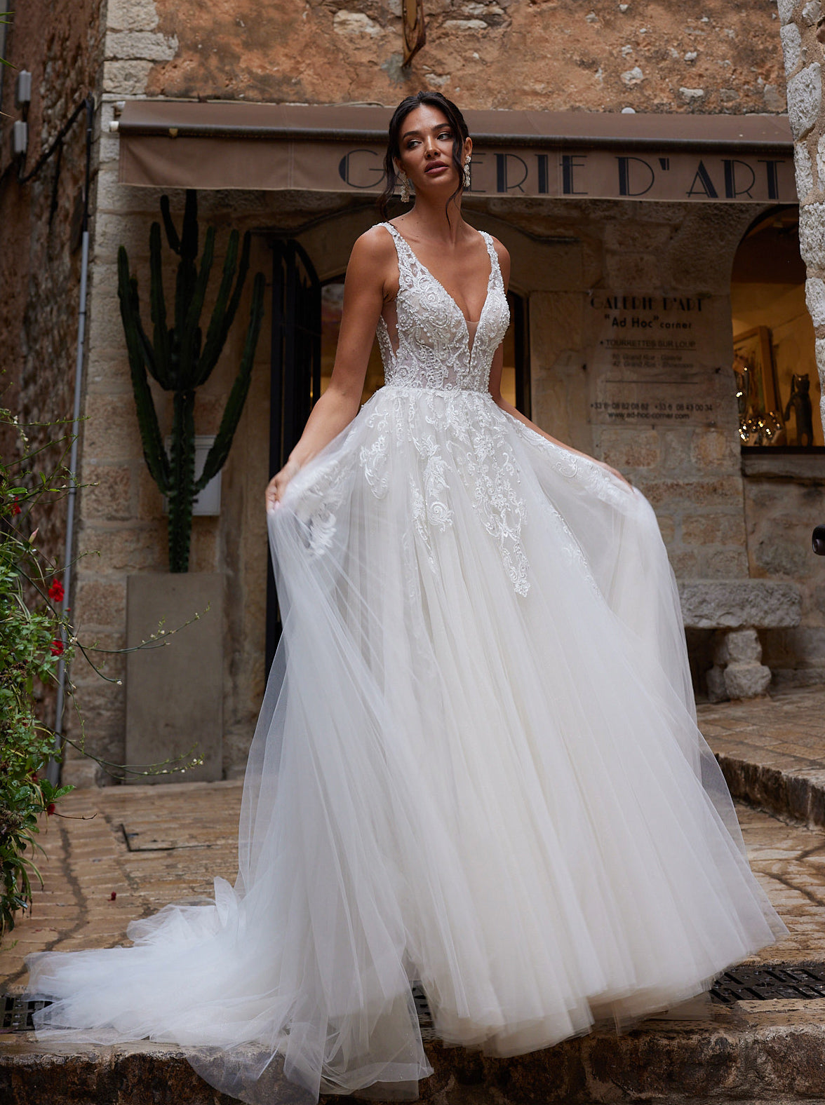 vestidos de novia corte romantico