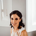 Carolina Indacochea - ELHAnovias - Maquillaje y peinado