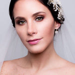 Carolina Indacochea - ELHAnovias - Maquillaje y peinado