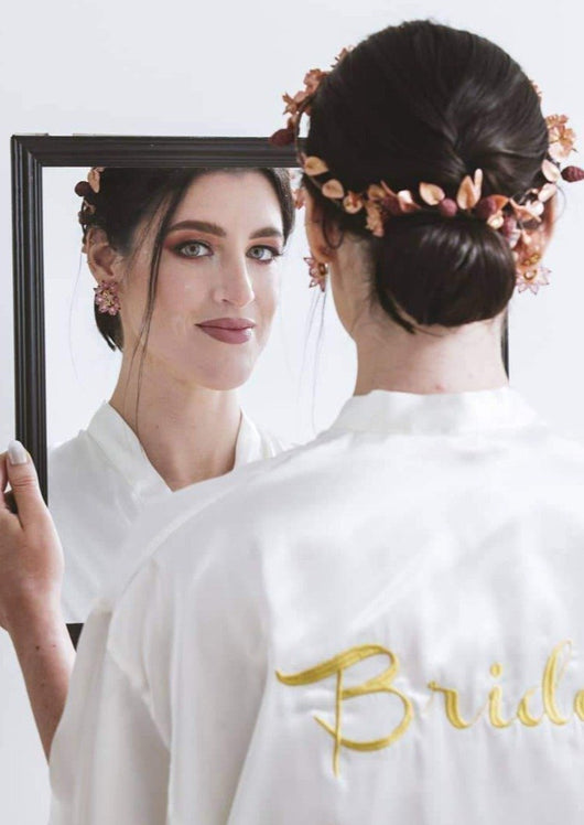 Catherine Ordoñez - ELHAnovias - Maquillaje y peinado