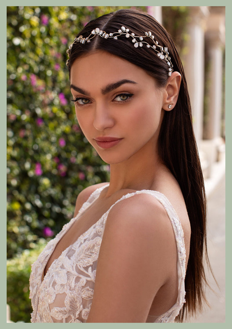 LAURINA CIRCLET TOCADO - ELHAnovias - Pronovias