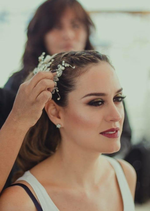 Magaly Perez - ELHAnovias - Maquillaje y peinado