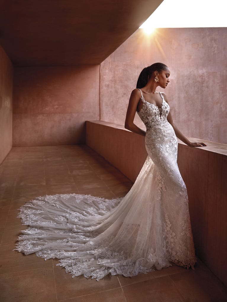 SEYCHELLES vestido de novia sirena PRONOVIAS ELHAnovias