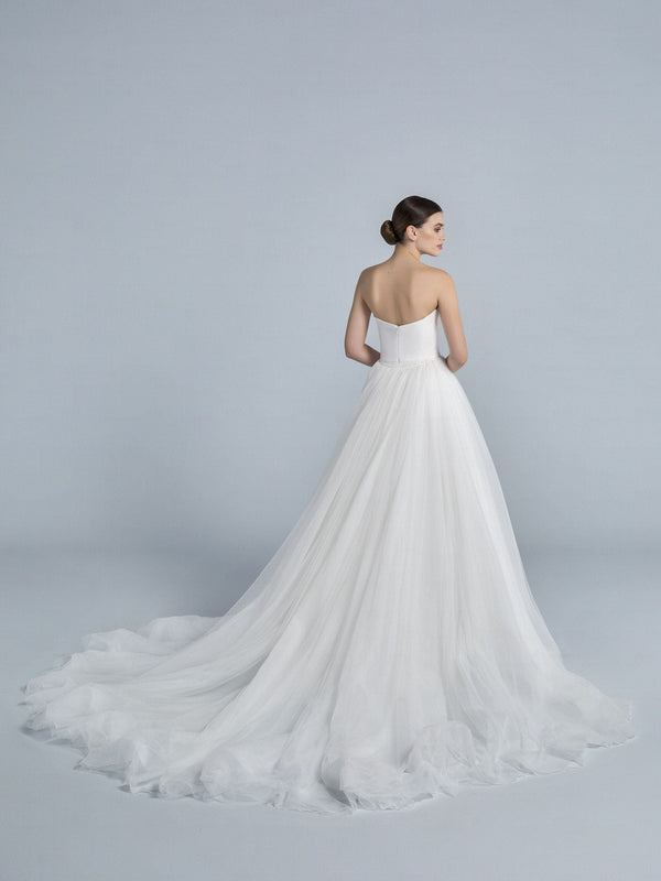 SOBREFALDA OLIVE - ELHAnovias - Pronovias